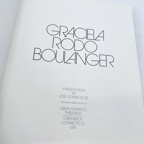 GARCIELA RODO BOULANGER Art Book - 1987 - First Edition - SIGNED By Artist - Picture 3 of 16